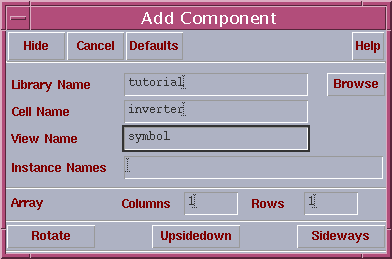 tutorial selected