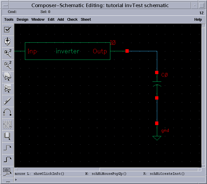 Connecting the cap load