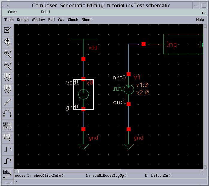 Highlighhted DC-voltage source