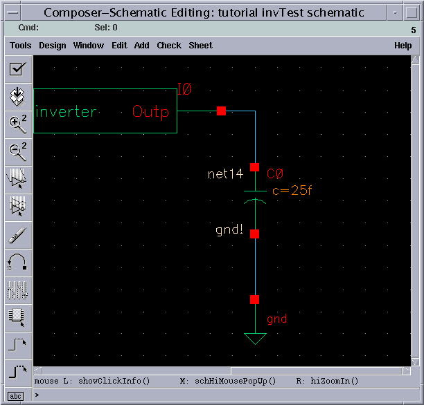 New capacitance value