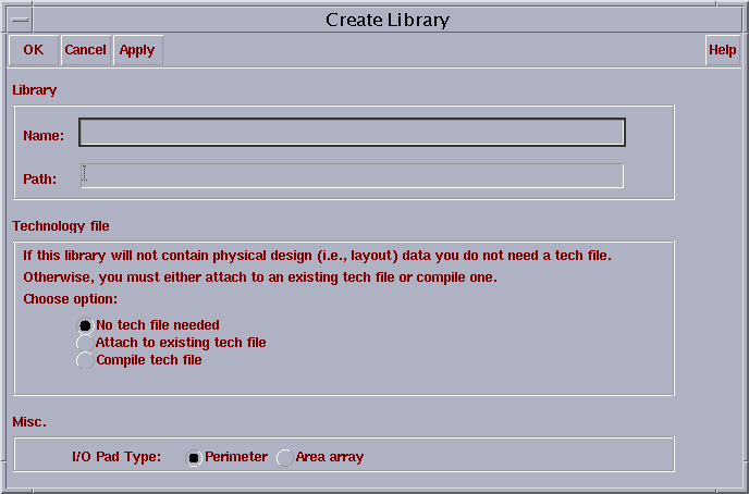 Choose 'New - Library'