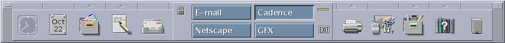 CDE toolbar